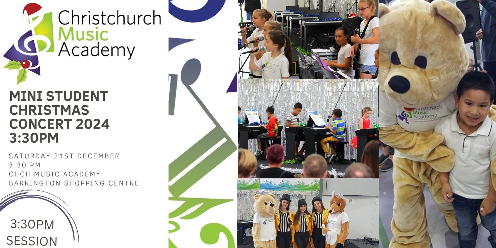 Banner image for Christchurch Music Academy Mini Concert 2024 3:30pm