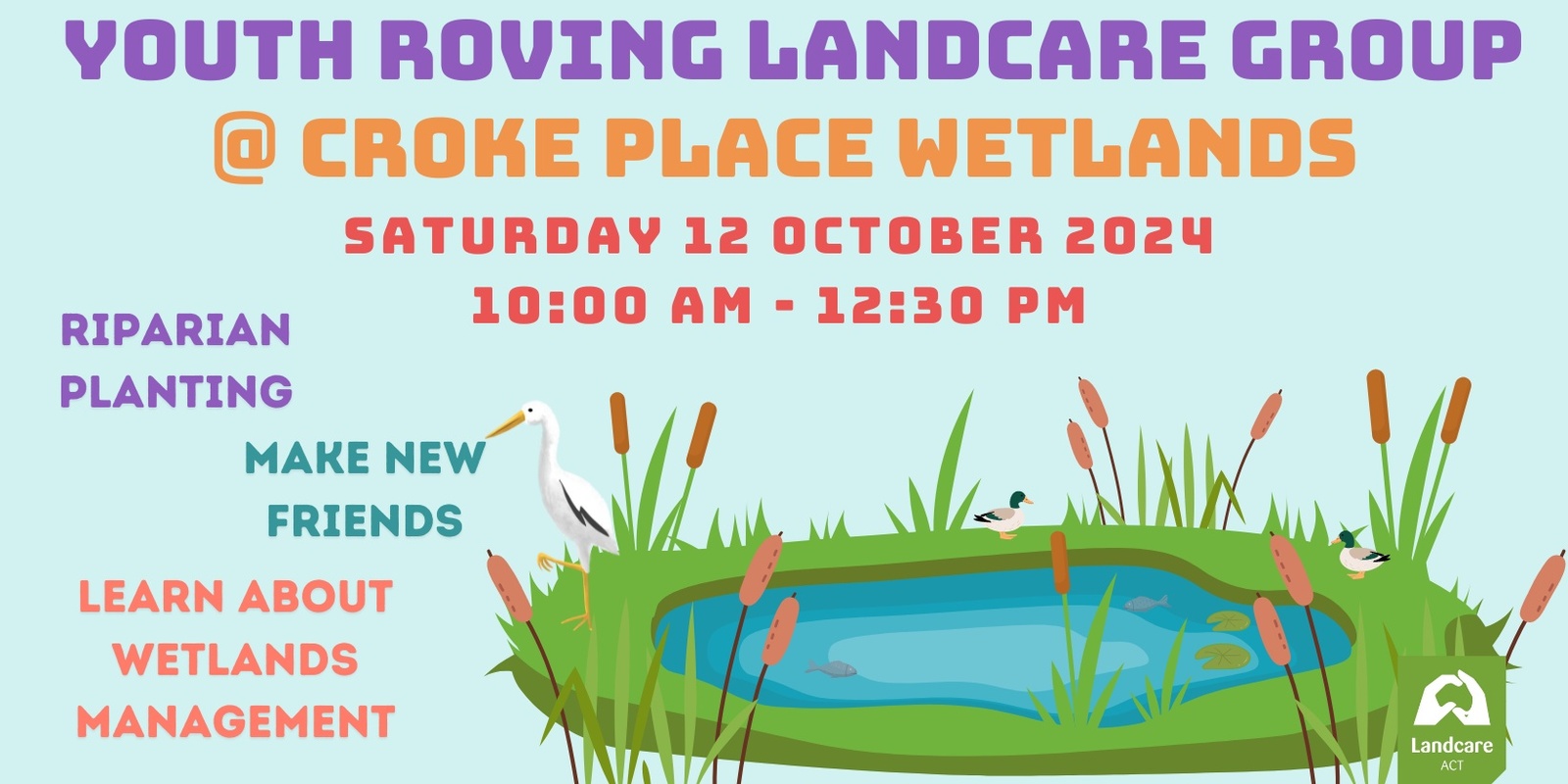 Banner image for Youth Roving Group @ Croke Place Wetlands