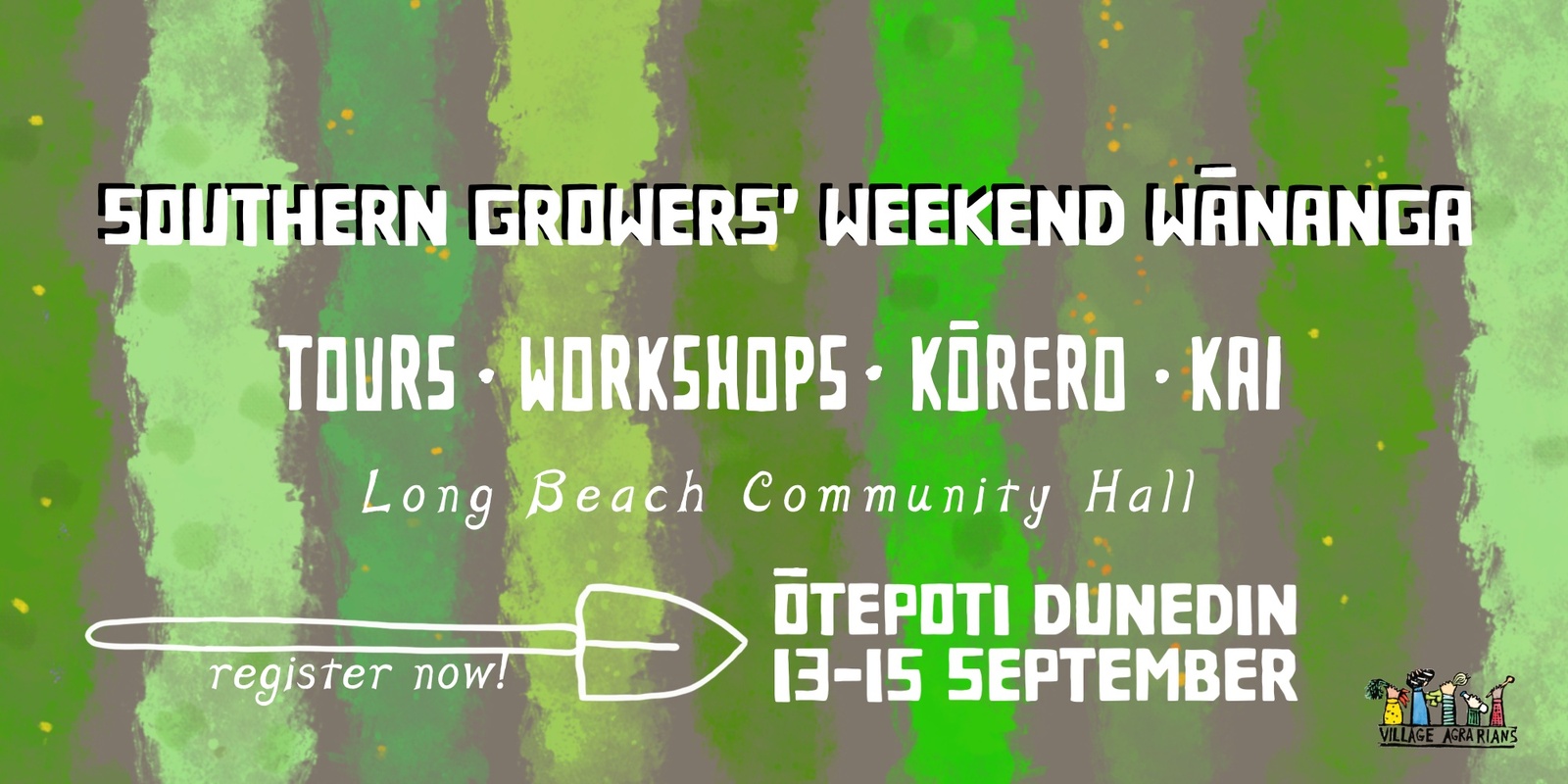 Banner image for Southern Growers' Weekend Wānanga