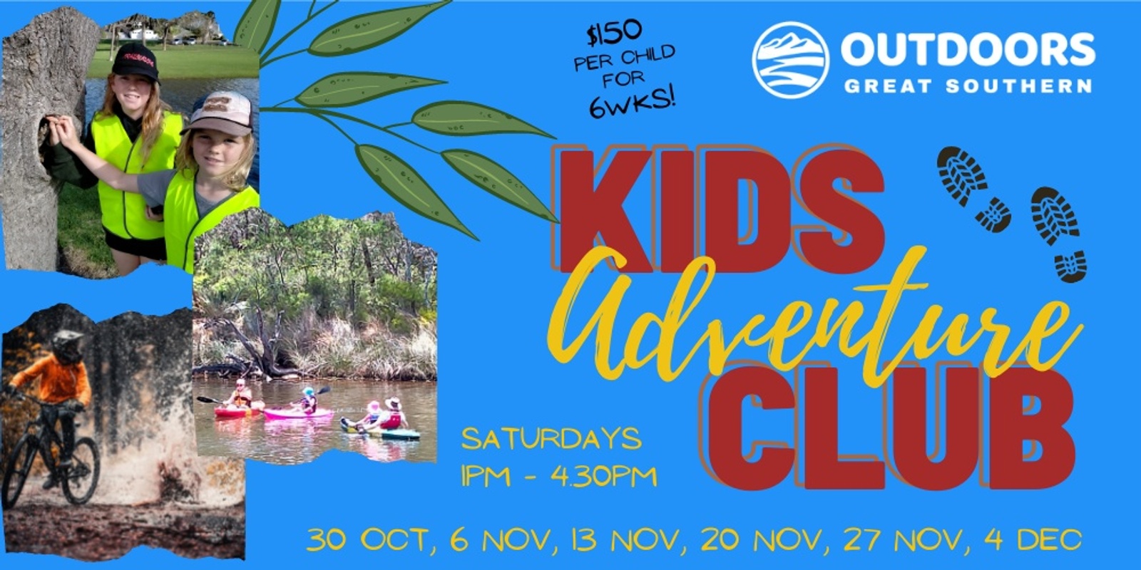 Banner image for Kids Adventure Club Series - Afternoons
