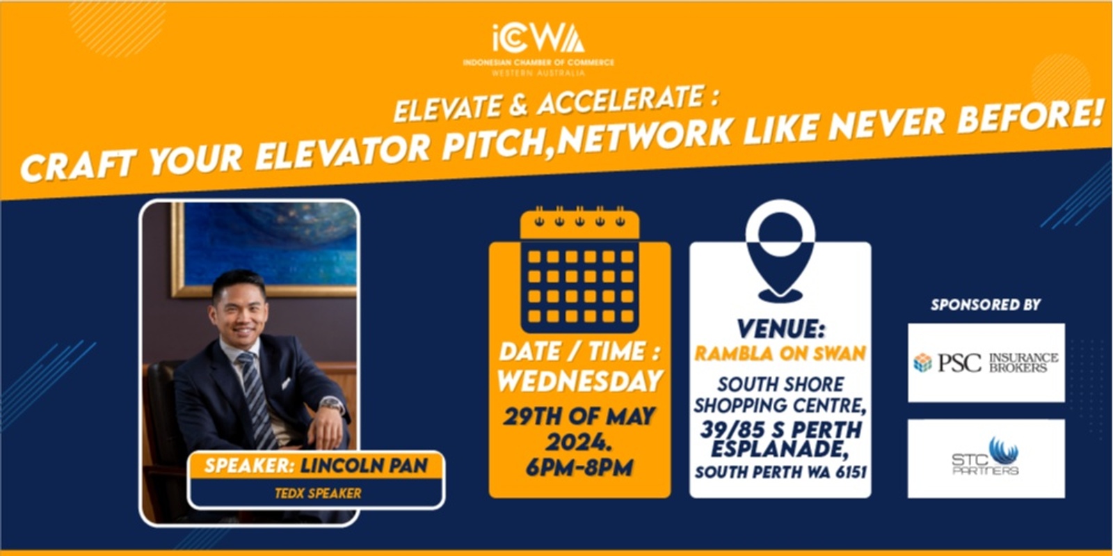 Banner image for Elevate & Accelerate: Craft Your Elevator Pitch, Network like Never Before!