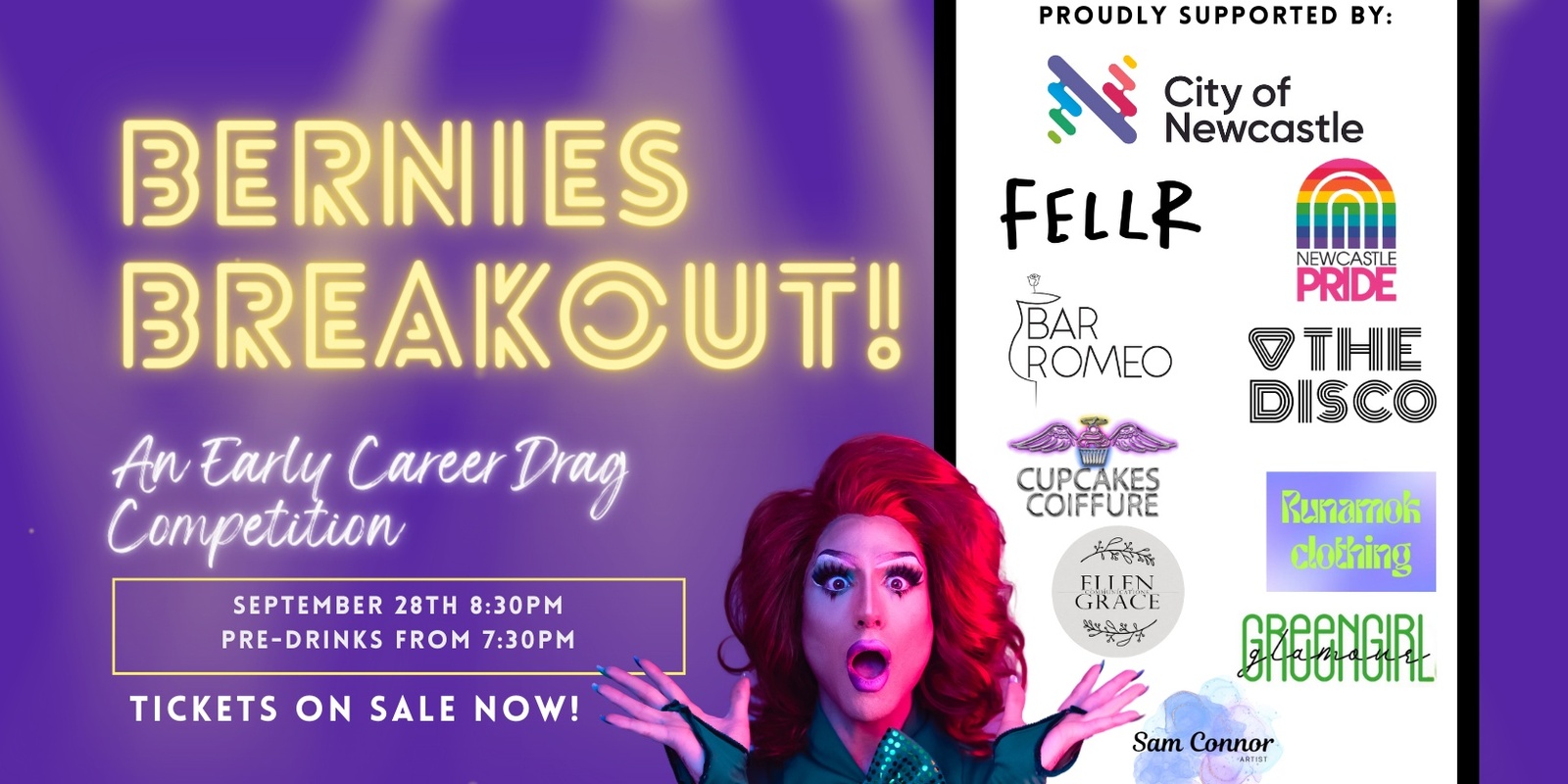 Banner image for Breakout! An Early Career Drag Competition 