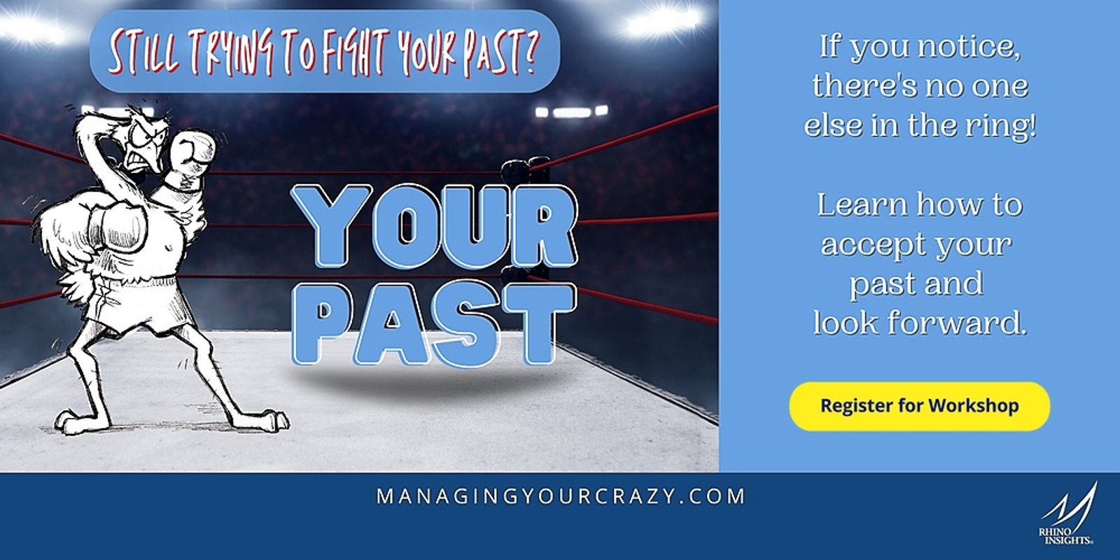 Banner image for Managing Your Crazy Self! FREE Workshop