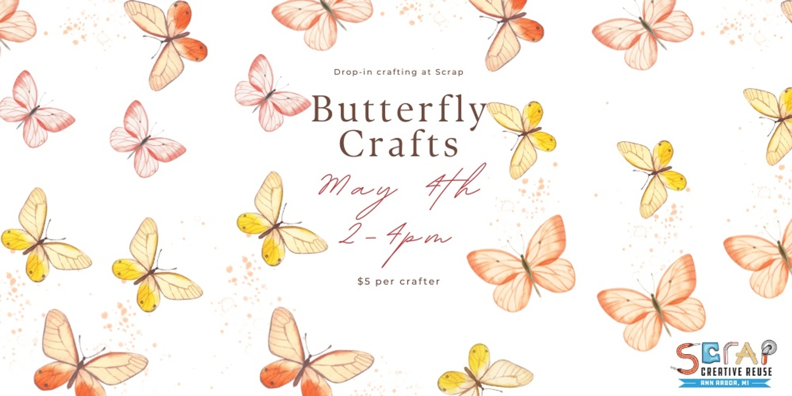 Banner image for Butterfly Crafts!