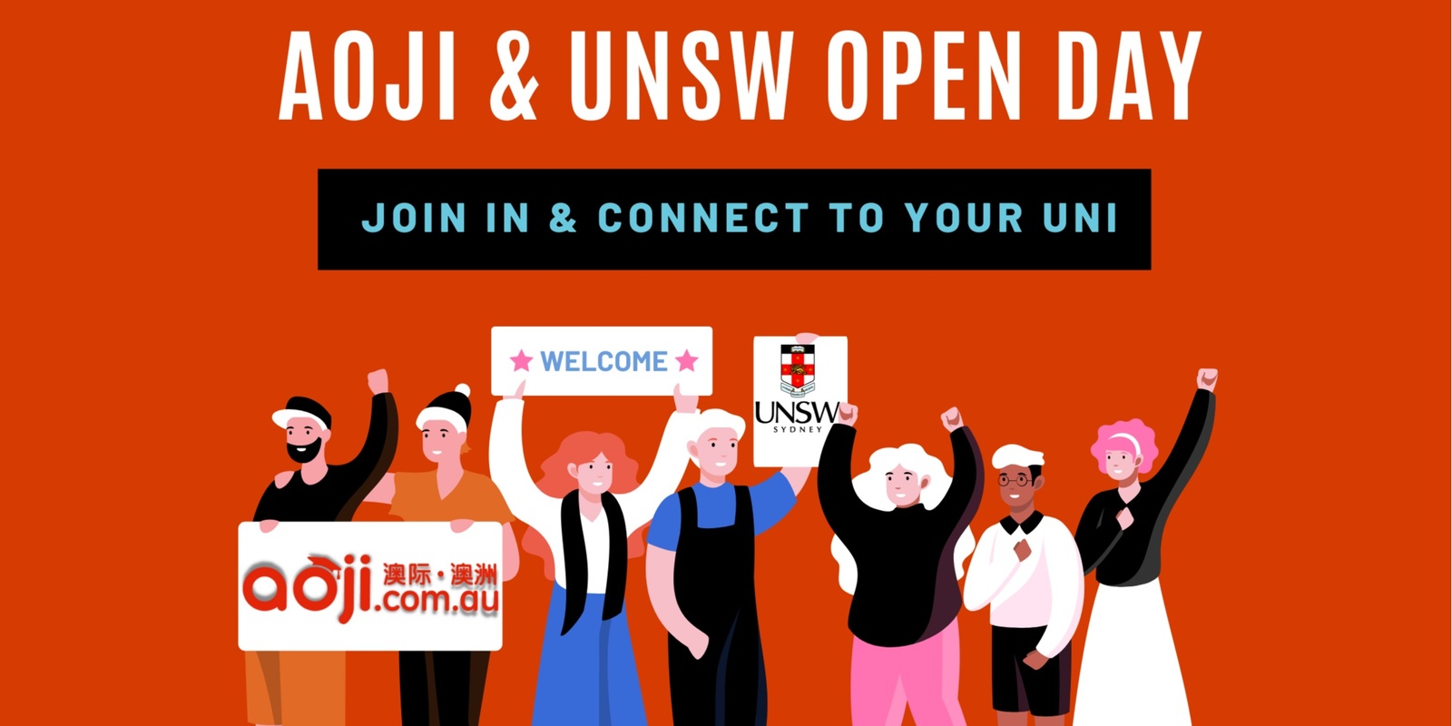 Banner image for 2023 AOJI UNSW Welcome Day