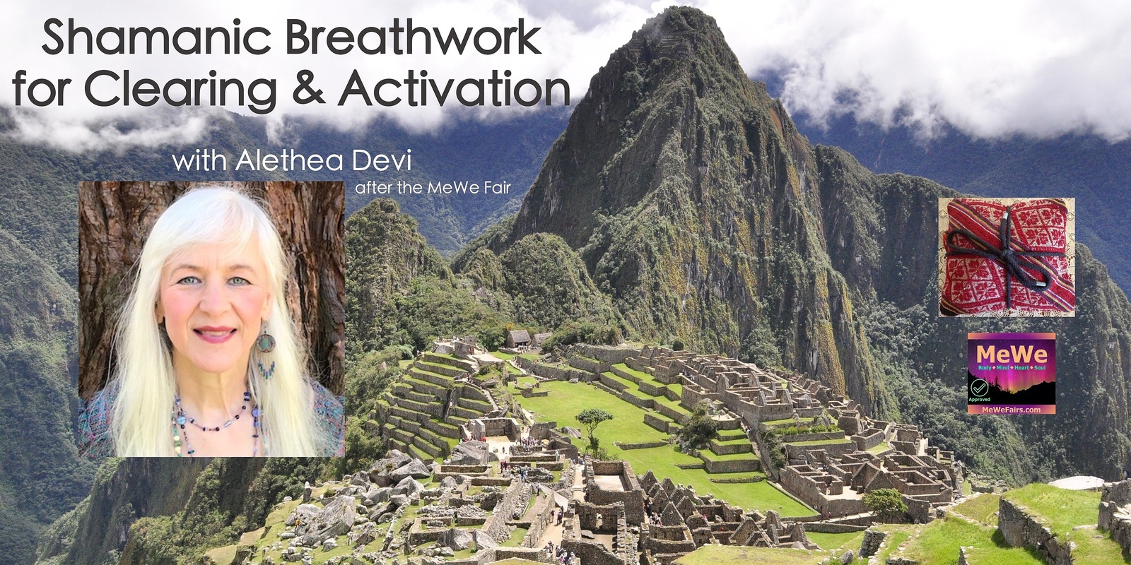 Banner image for Shamanic Breathwork for Clearing & Activation with Alethea Devi in Portland after the MeWe Fair
