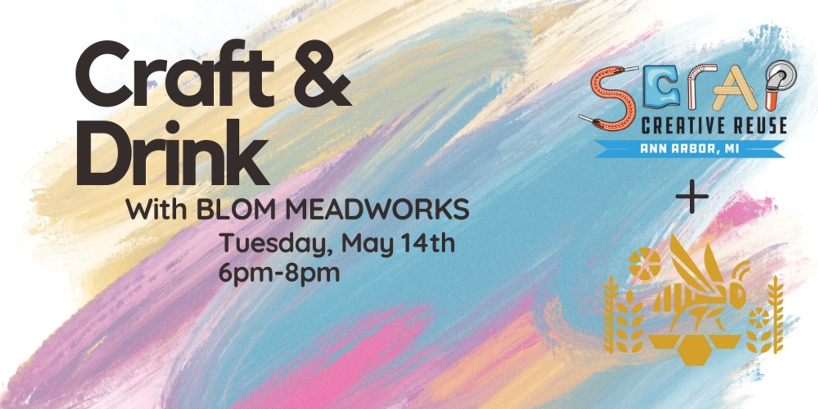 Banner image for May Craft & Drink 