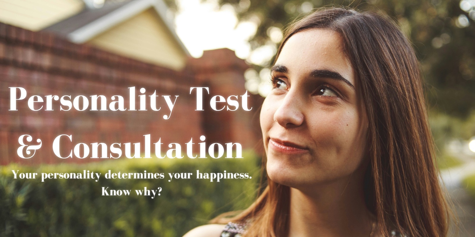 Banner image for Free: Personaility Test and Consultation
