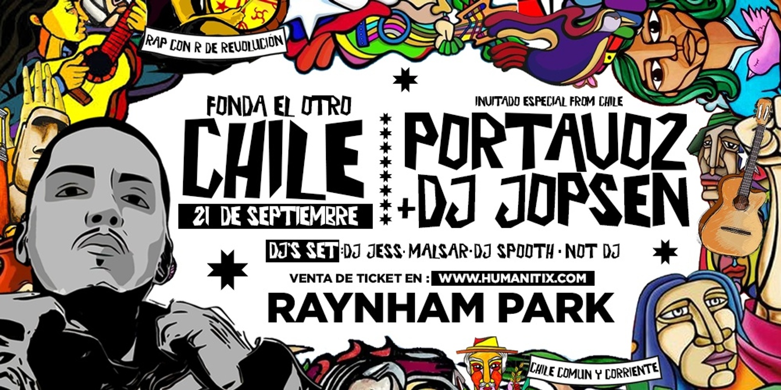 Banner image for FONDA “EL OTRO CHILE” - Special Guest From Chile: PORTAVOZ + DJ JOPSEN