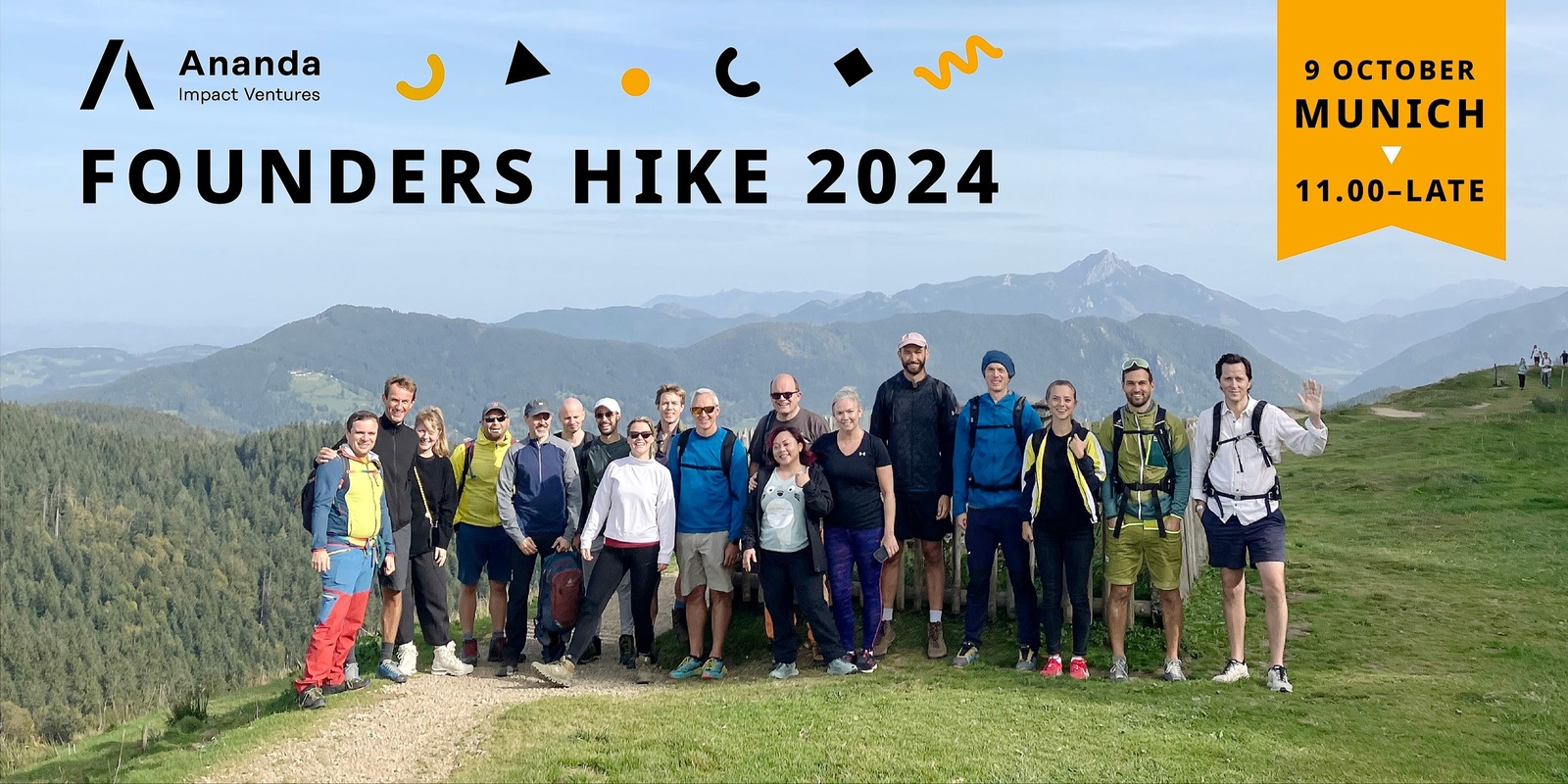 Banner image for Founders Hike 2024