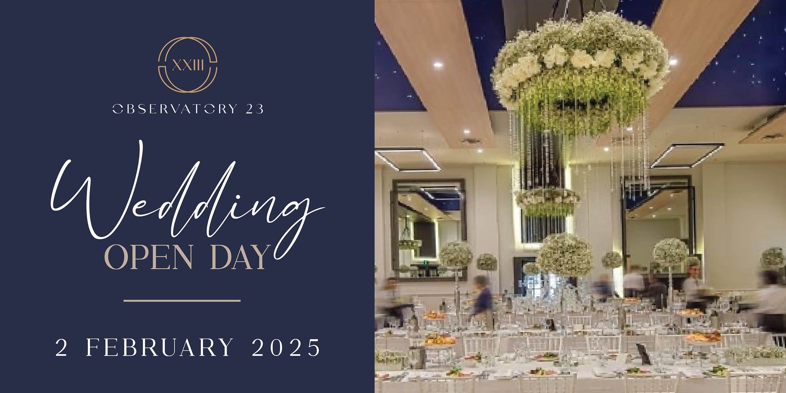 Banner image for Observatory 23 Wedding Open Day