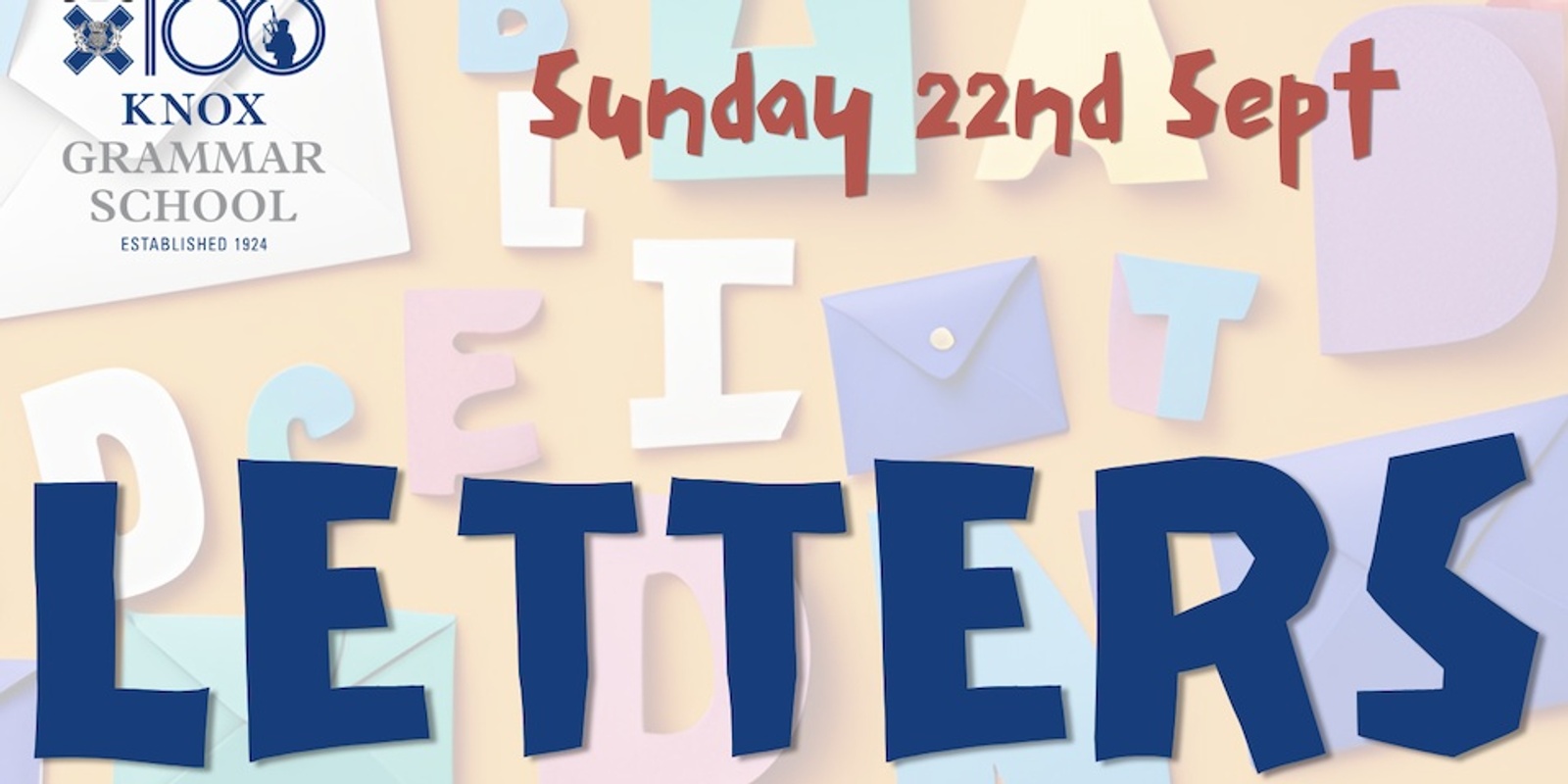 Banner image for 'Letters' - Years 7-9 Junior Music Theatre Showcase