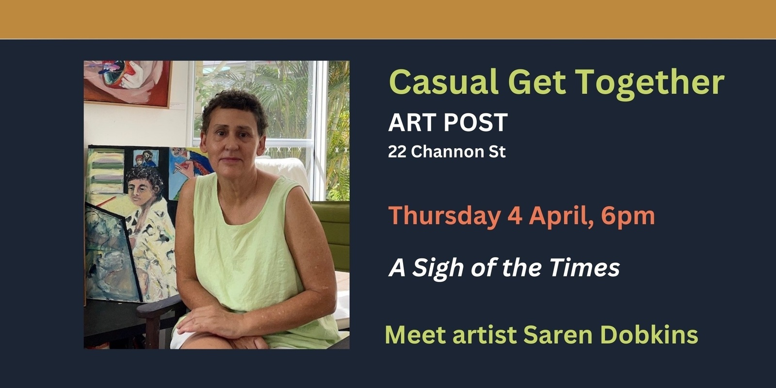 Banner image for “A Sigh of the Times” Casual Get Together