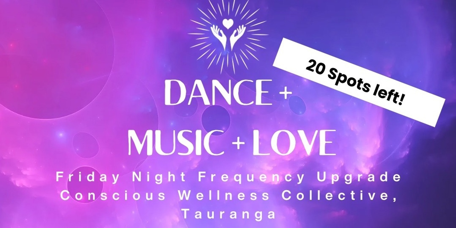 Banner image for DANCE + MUSIC + LOVE - Friday 17th May 