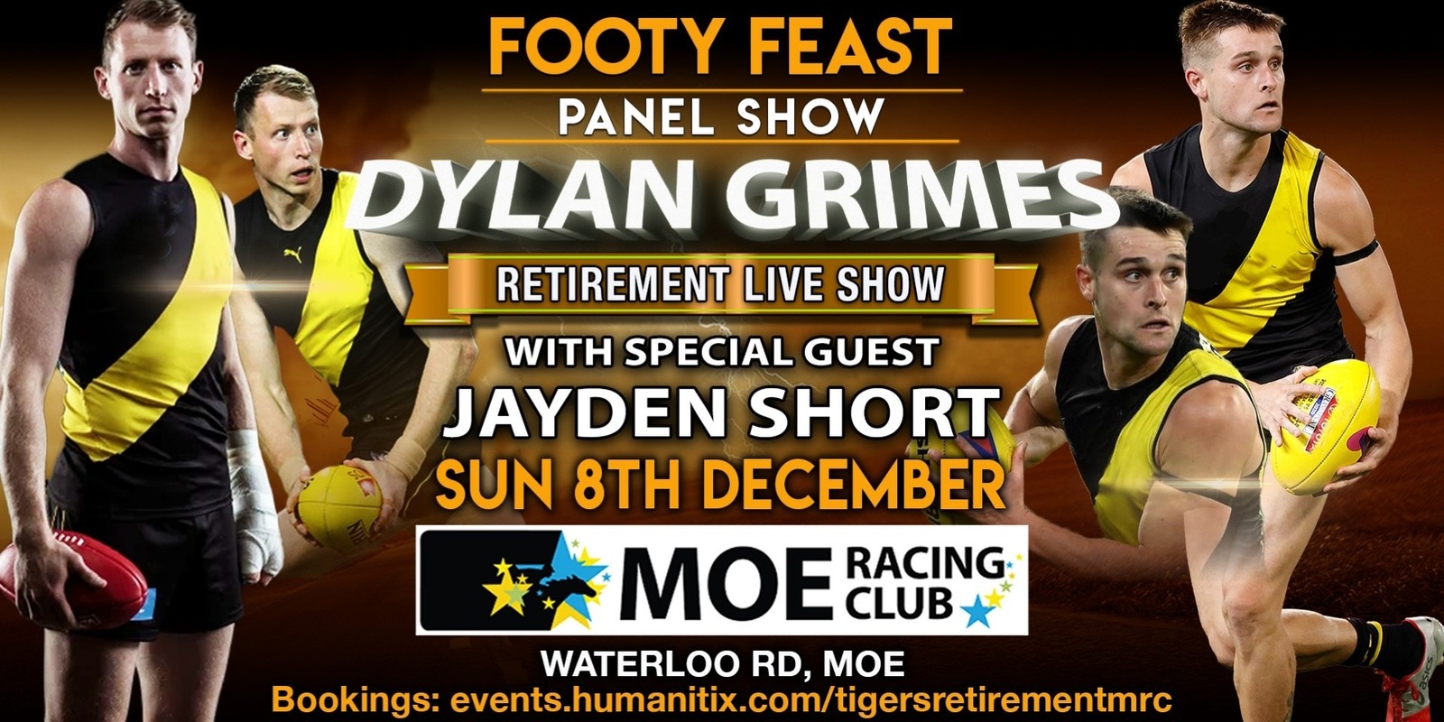 Banner image for Dylan Grimes Retirement "Live Show"