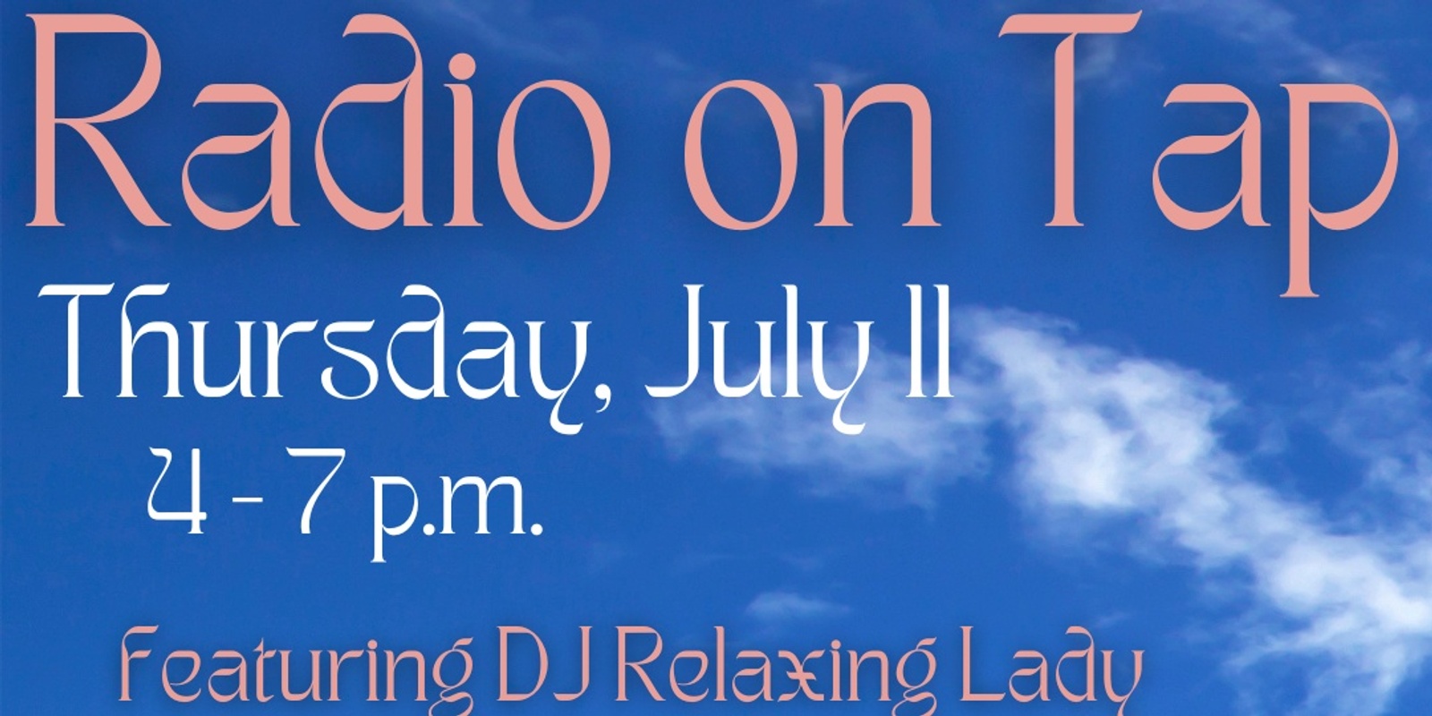 Banner image for Radio on Tap with 103.3 Asheville FM