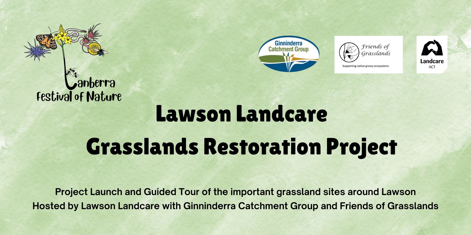 Banner image for Lawson Landcare Grassland Restoration Project - Launch & Tour