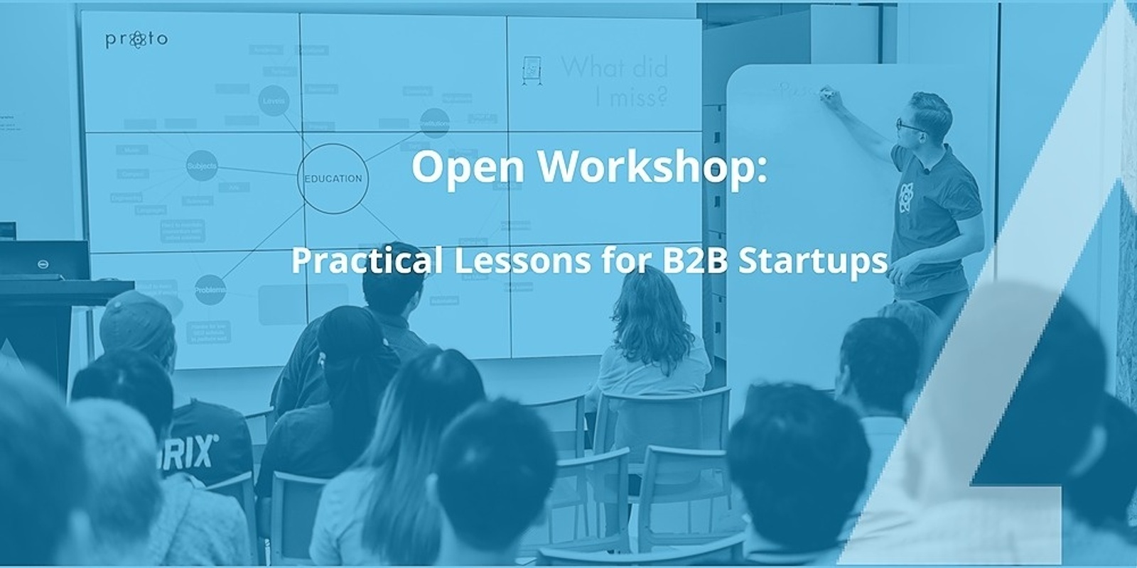 Banner image for INCUBATE: Practical Lessons for B2B Startups