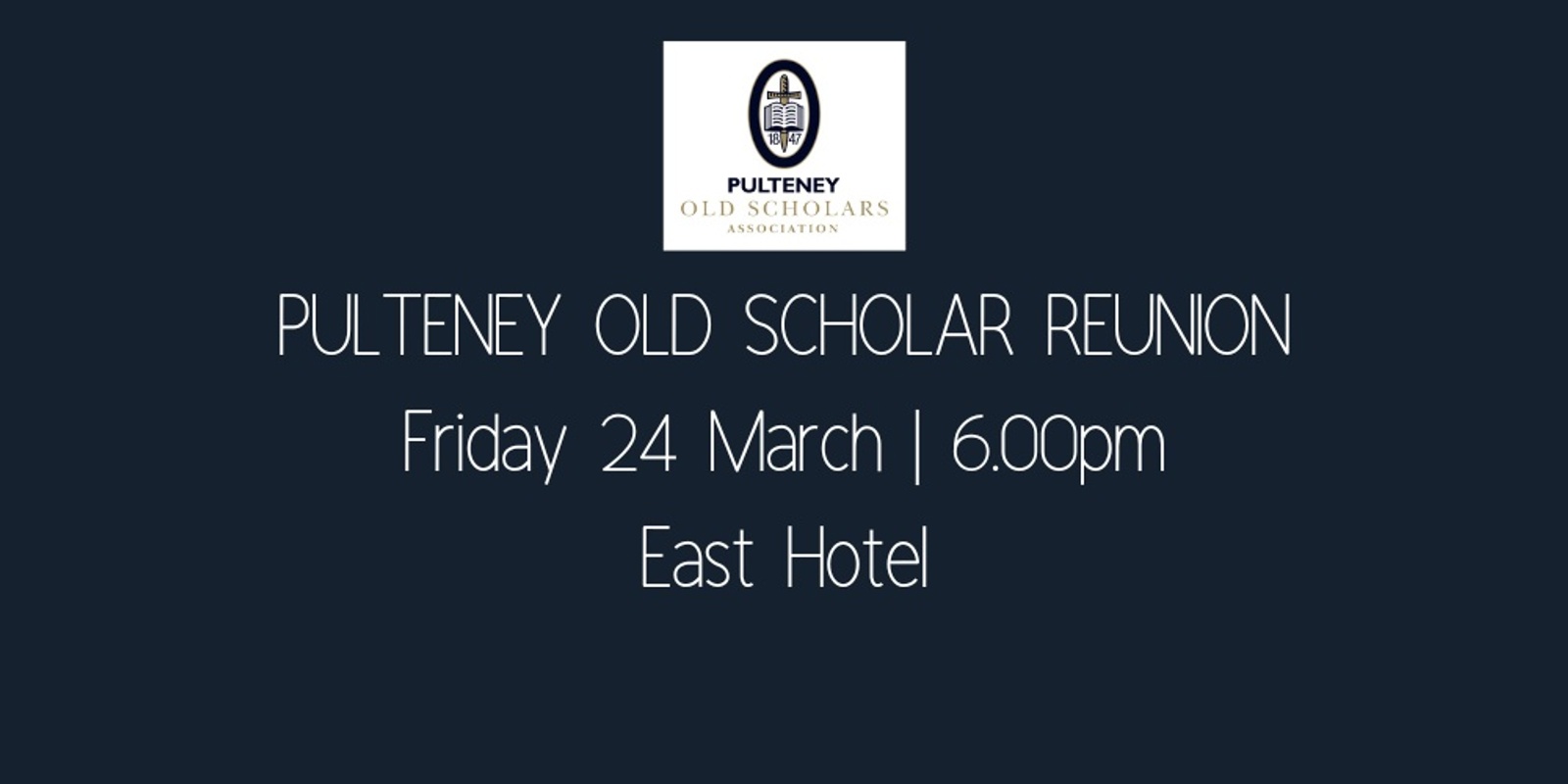 Banner image for Pulteney Old Scholar Canberra Reunion