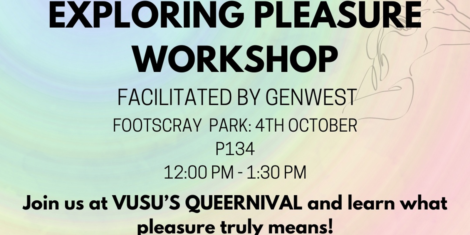 Banner image for Exploring Pleasure Workshop - Wednesday 4th October