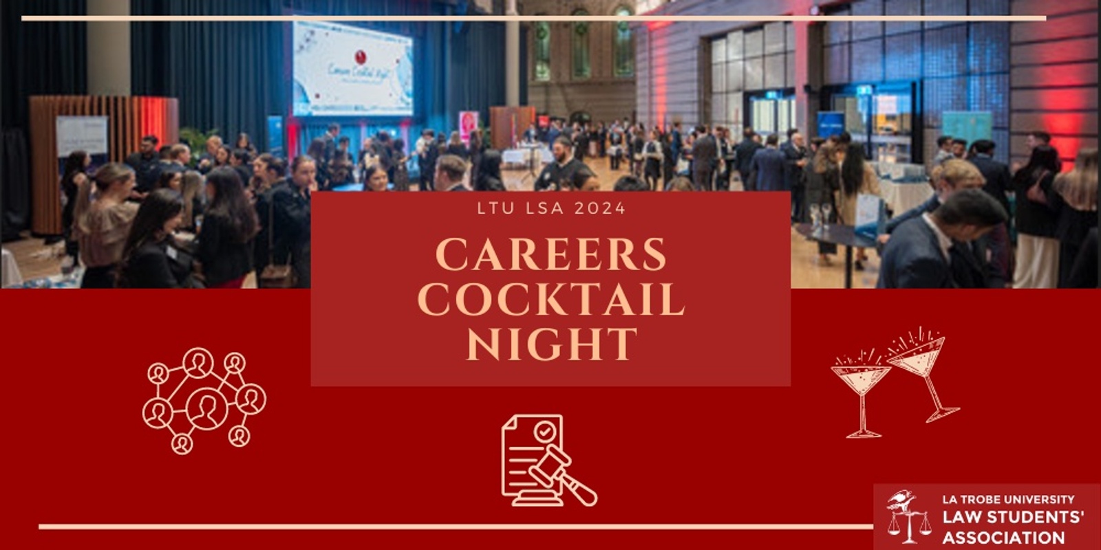 Banner image for Careers Cocktail Night 2024