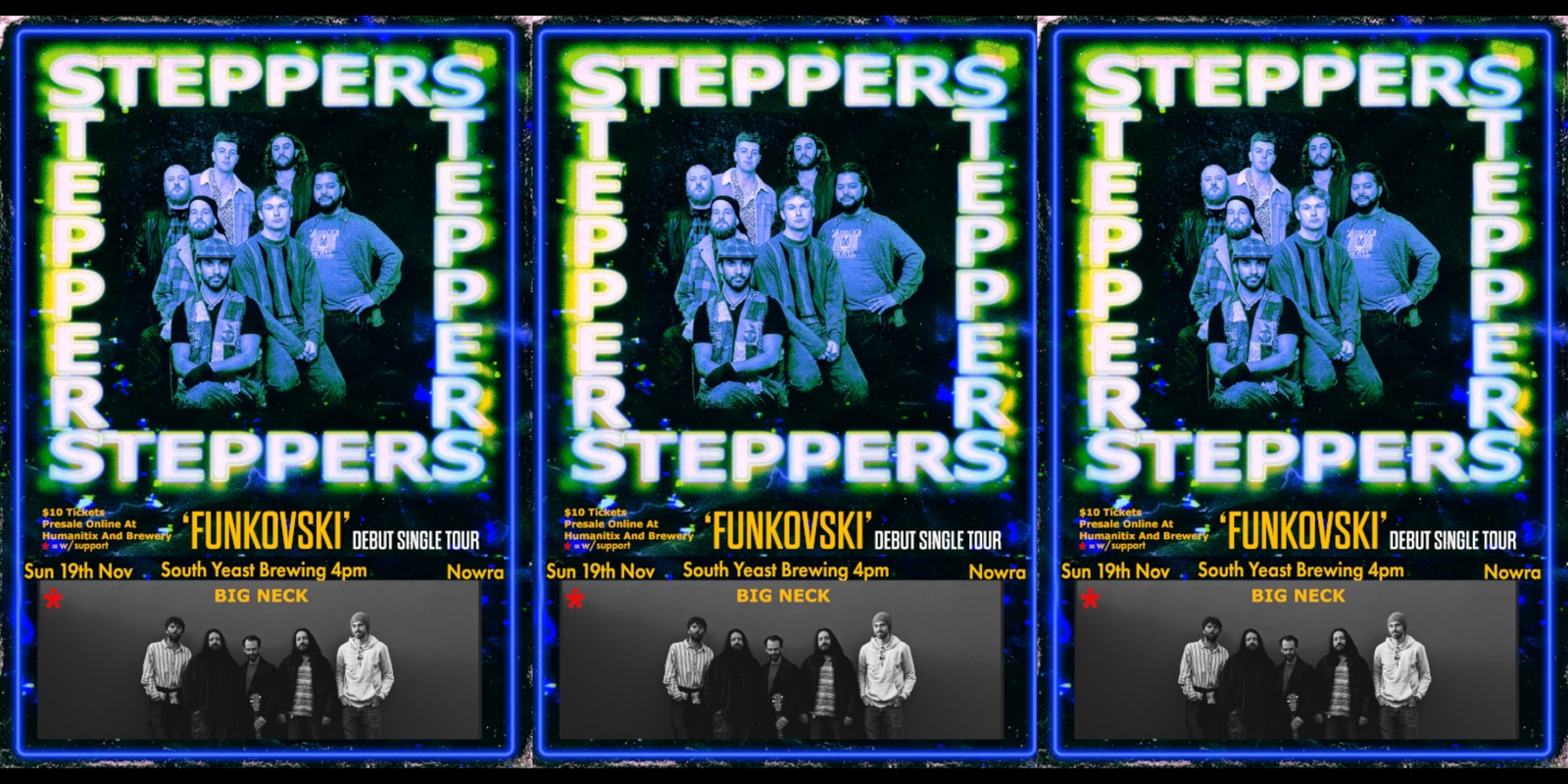 Banner image for The Steppers live at South Yeast Brewing