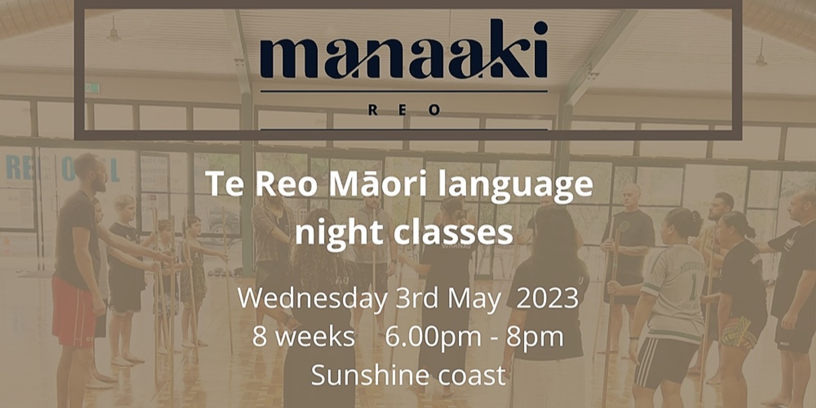 Banner image for Te Reo Māori night classes 