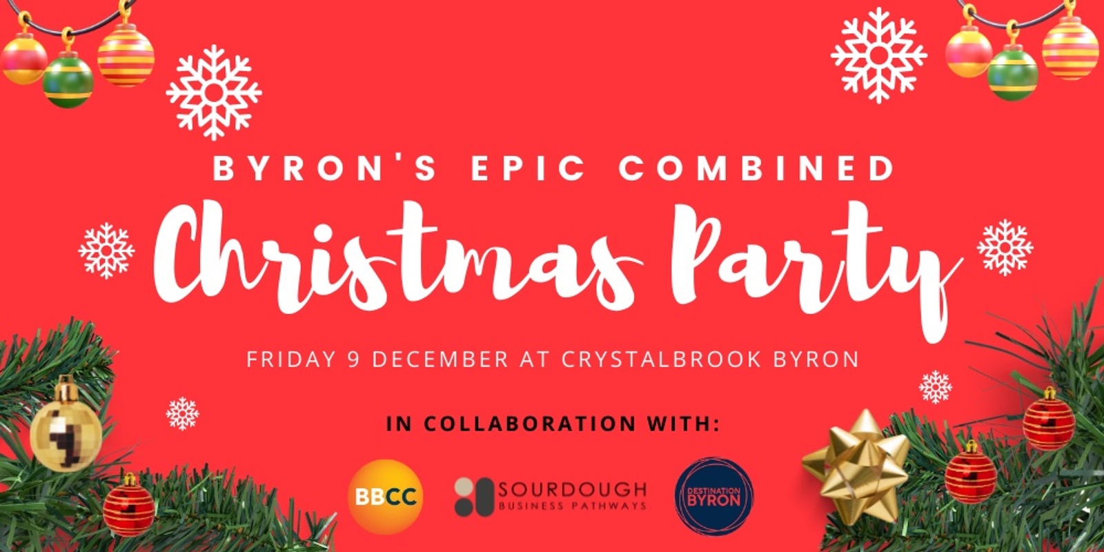 Banner image for Byron's Epic Combined Christmas Party