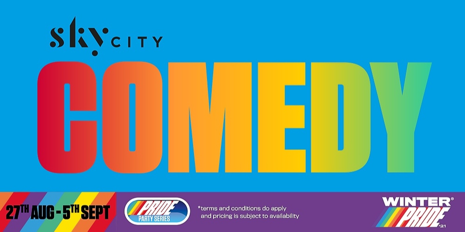 Banner image for SkyCity Comedy Night (Friday - variety and musical)