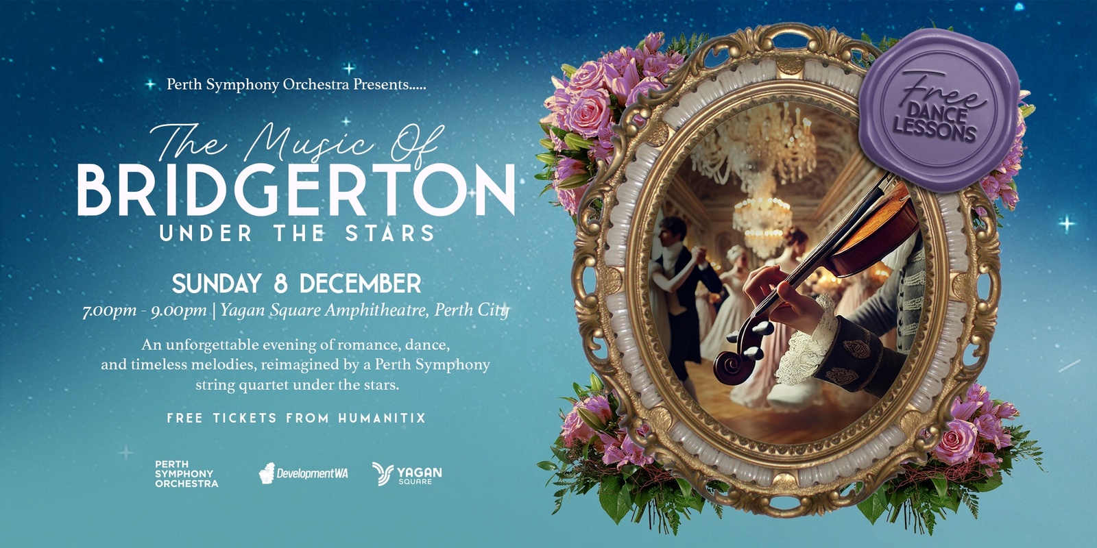 Banner image for Perth Symphony present the music of - Bridgerton Under the Stars