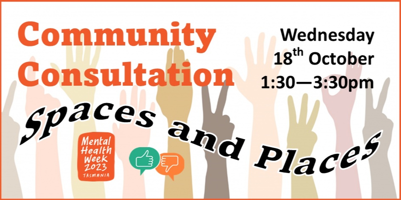 Banner image for Spaces and Places Community Consultation