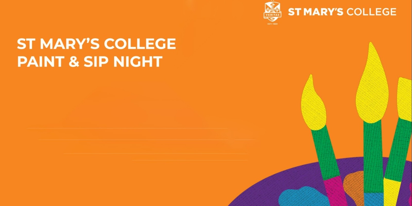 Banner image for St Mary's College Paint & Sip Night 