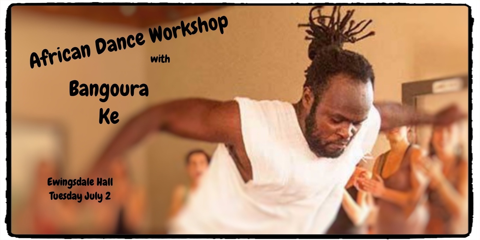 Banner image for Byron African Dance workshop with Bangoura Ke