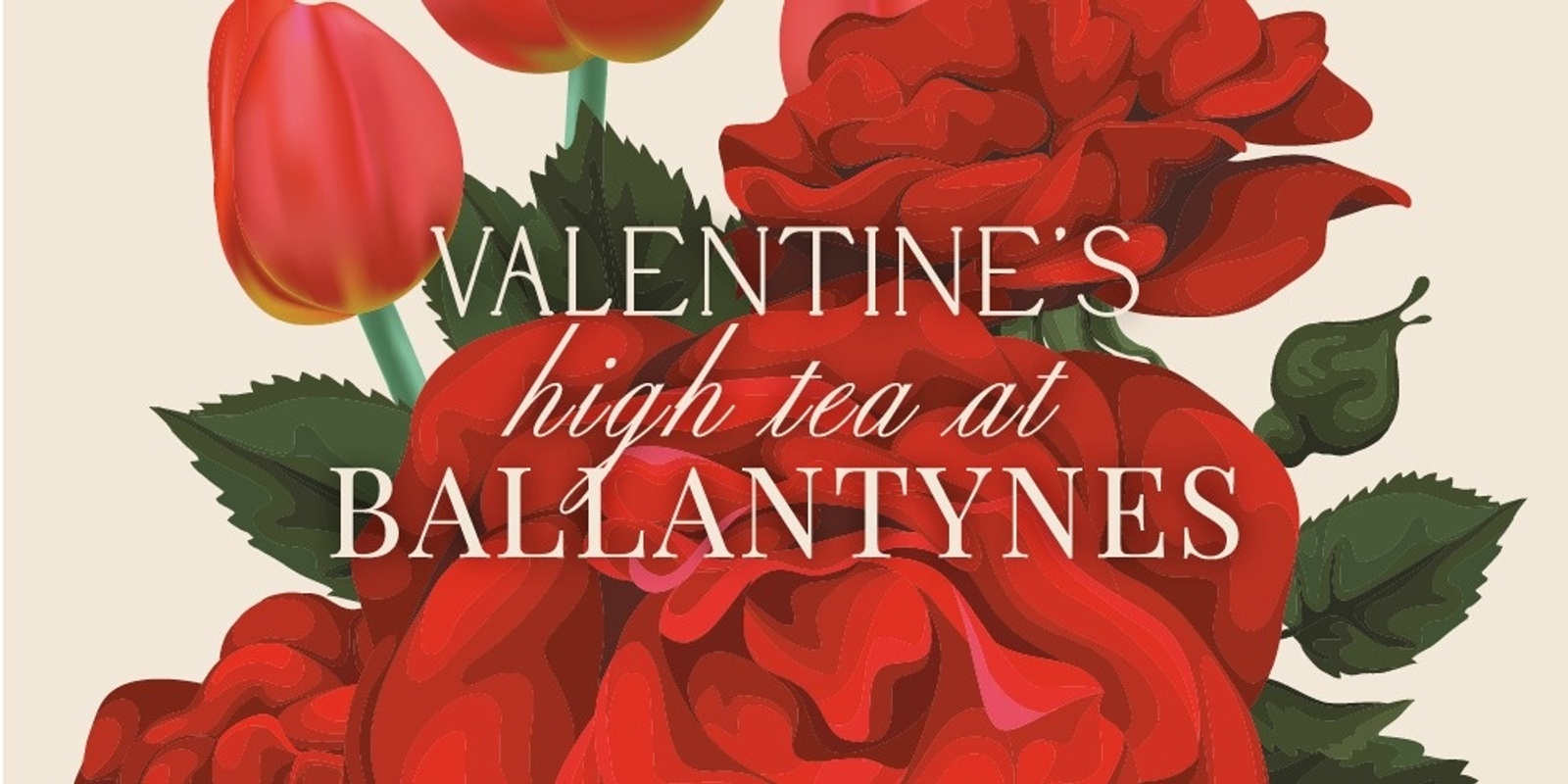 Banner image for High Tea with a Hint of Valentine's 