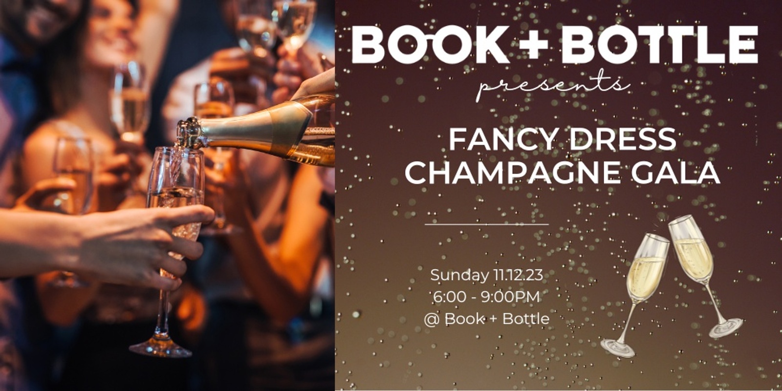 Banner image for Fancy Dress Champagne Tasting Gala