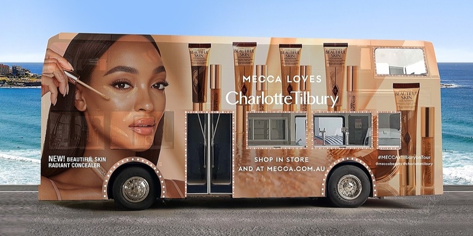 Banner image for MECCA Loves Charlotte Tilbury Beautiful Skin Bus - Highpoint Shopping Centre