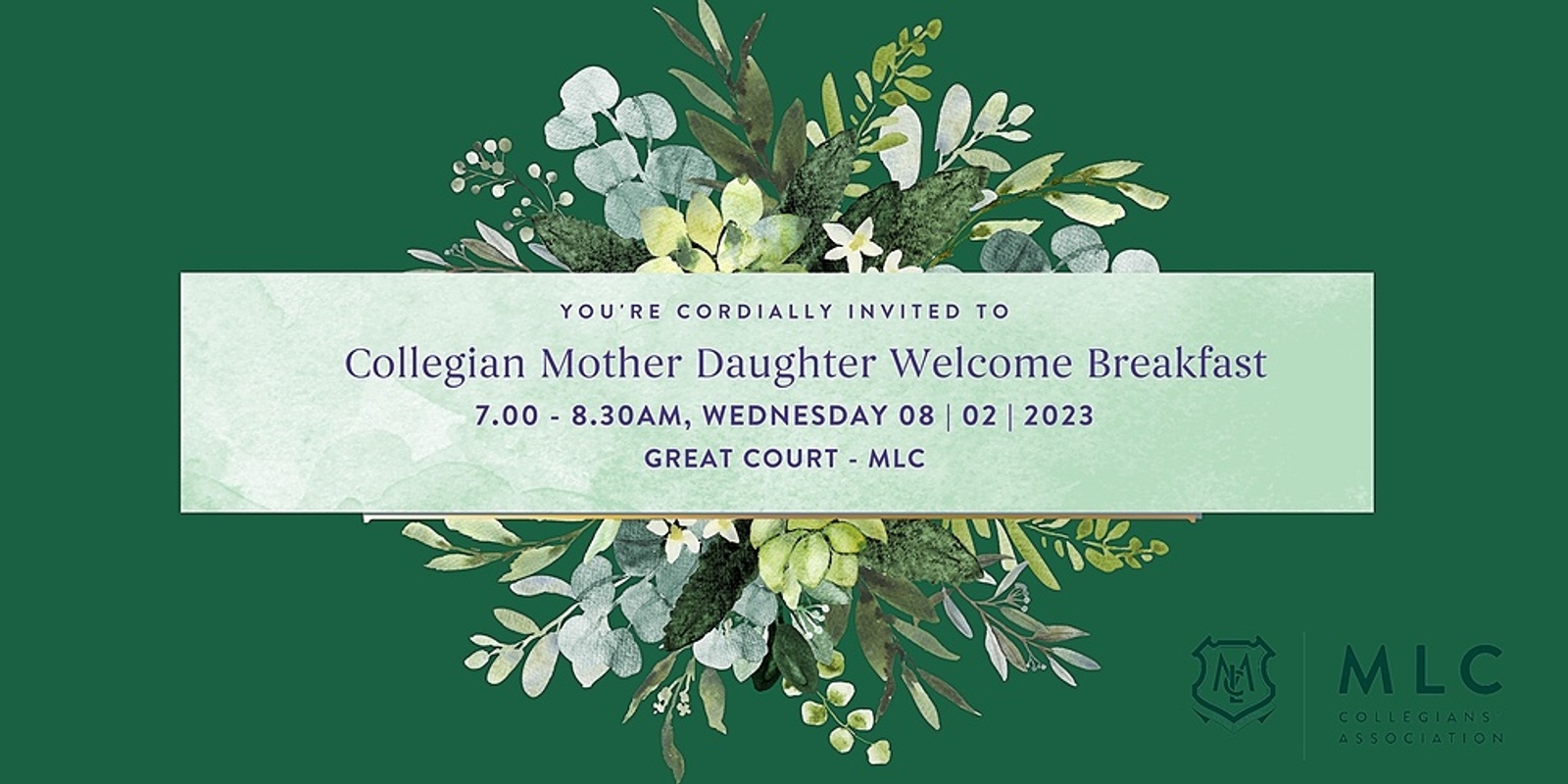 Banner image for Collegian Mother Daughter Welcome Breakfast