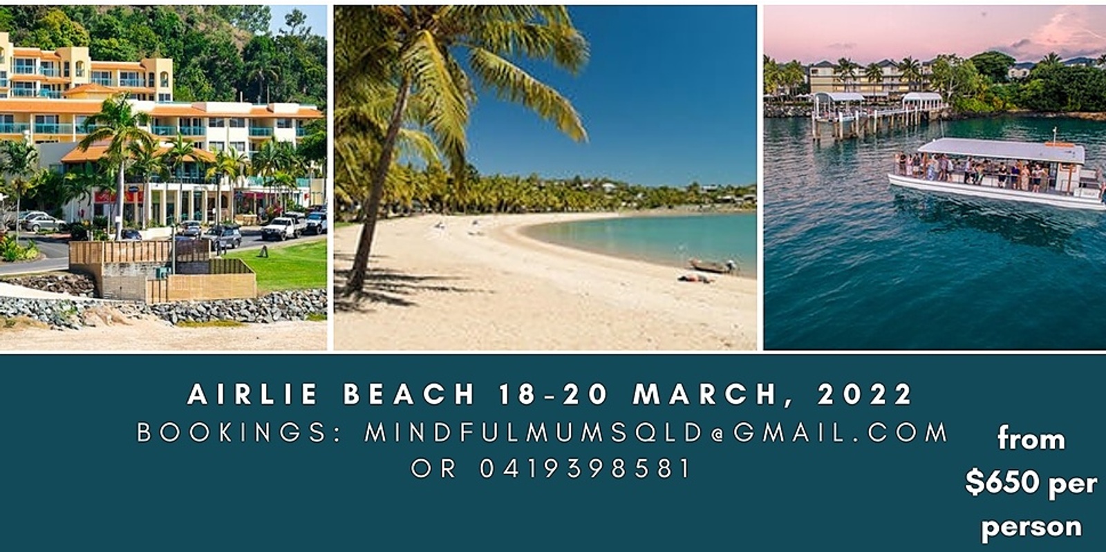Banner image for Women's Wellness Retreat  Airlie Beach - 18-20 March, 2022