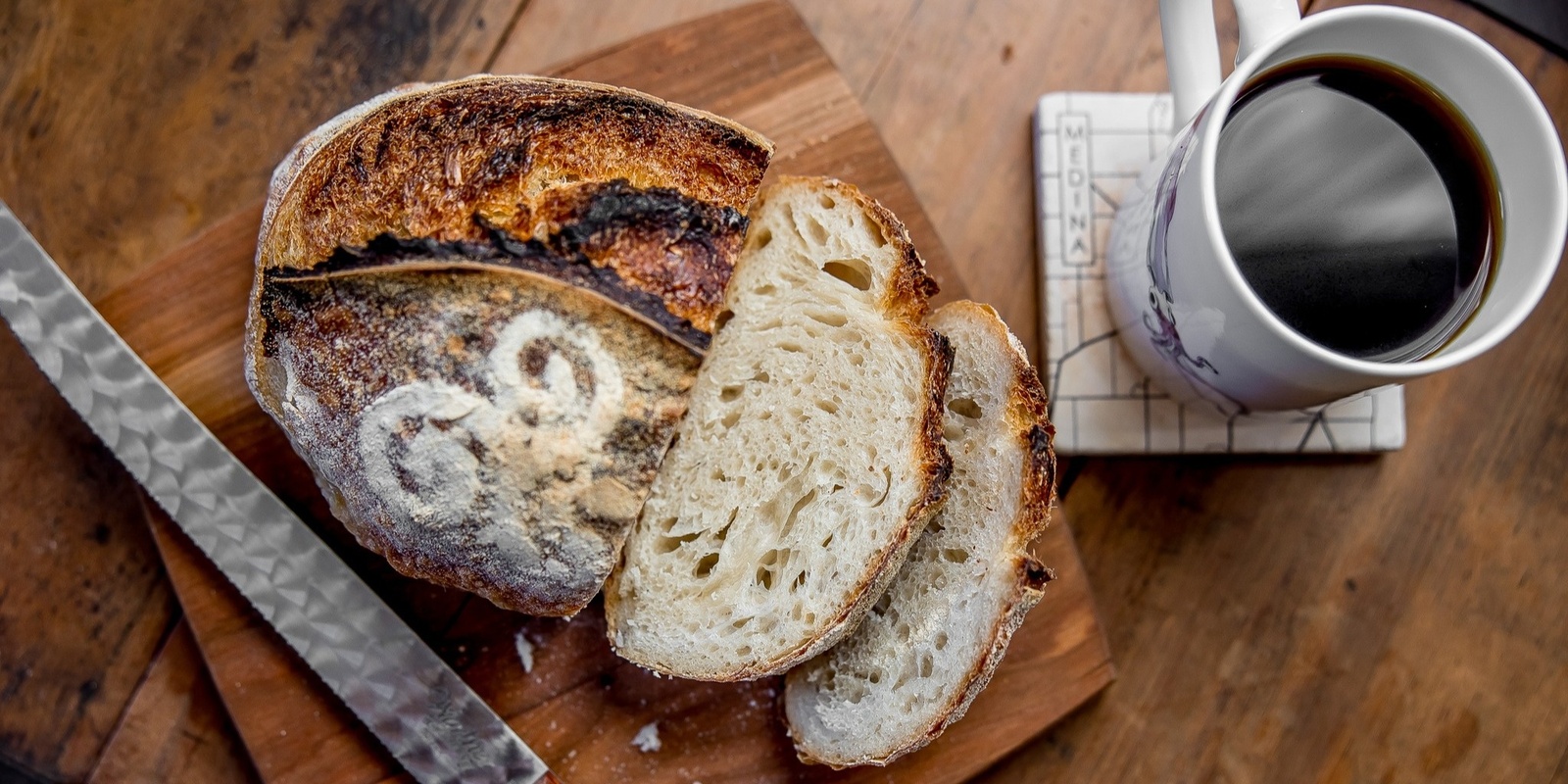 Banner image for Discovering the Art of Making Sourdough Bread (NEW - now with bread sampling, snacks and BYOB)