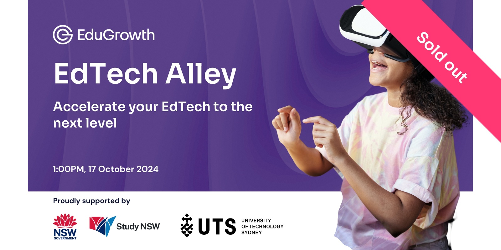 Banner image for EdTech Alley: Accelerate your EdTech to the next level