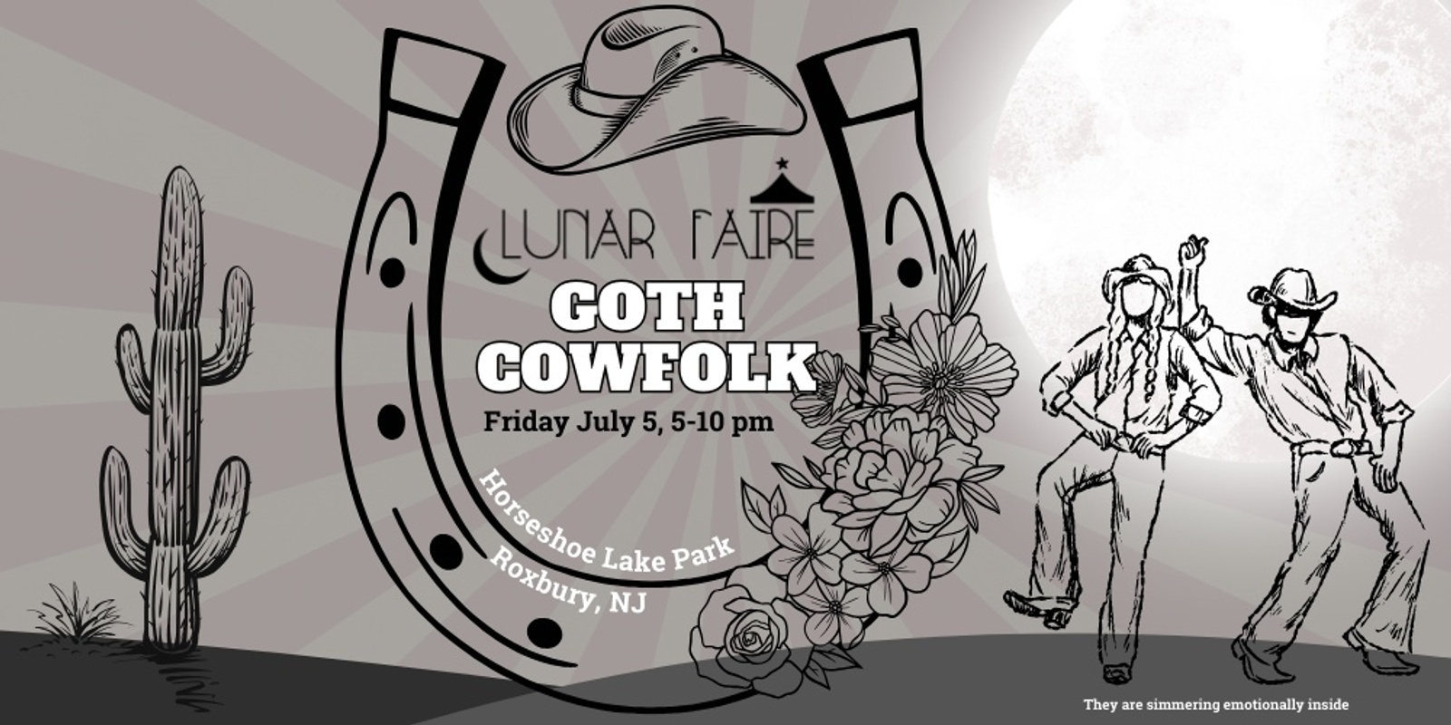 Banner image for Lunar Faire 7/5 Goth Cowfolk Faire!