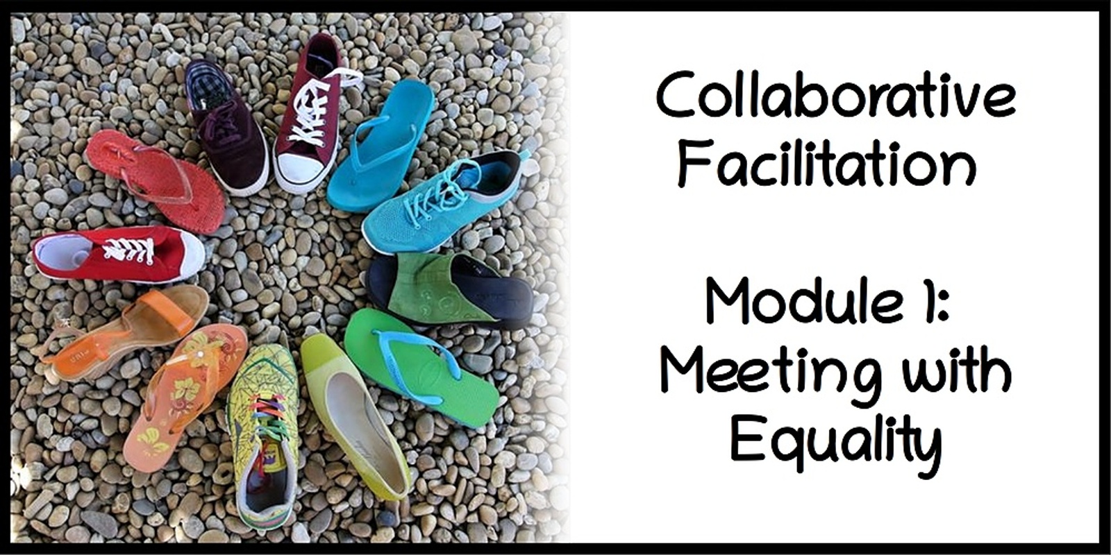 Collaborative Facilitation Module 1: Meeting with Equality - 2 March 2023