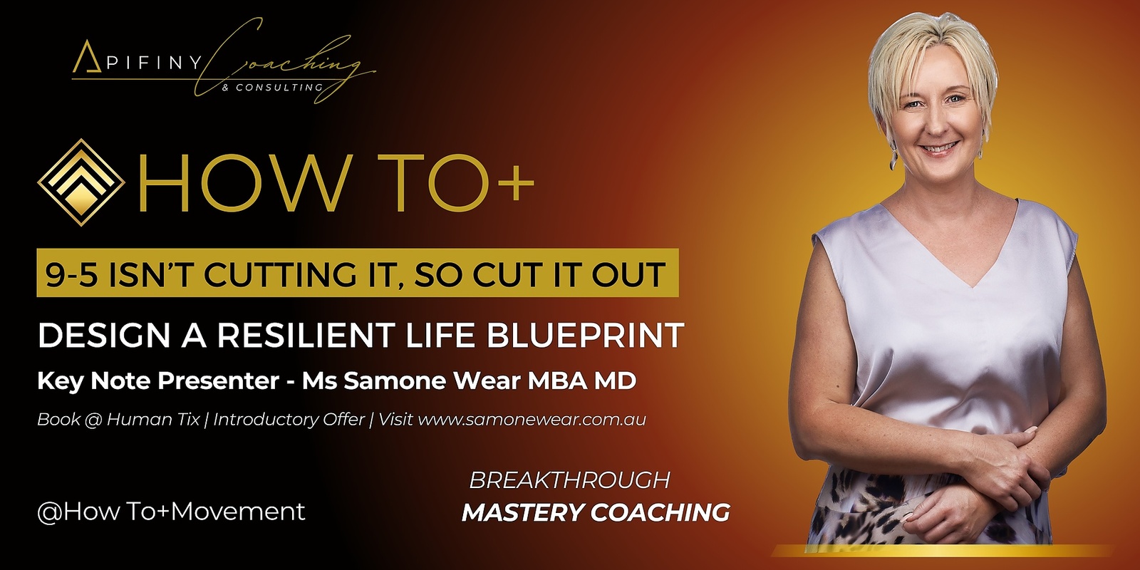 Banner image for How To+ Design a Resilient Life Blueprint by Apifiny Coaching