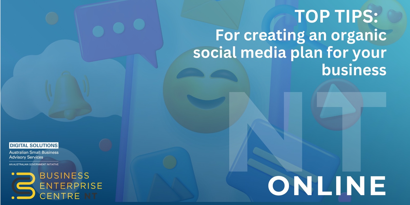 Banner image for Top Tips for Creating an Organic Social Media Plan for Your Business 