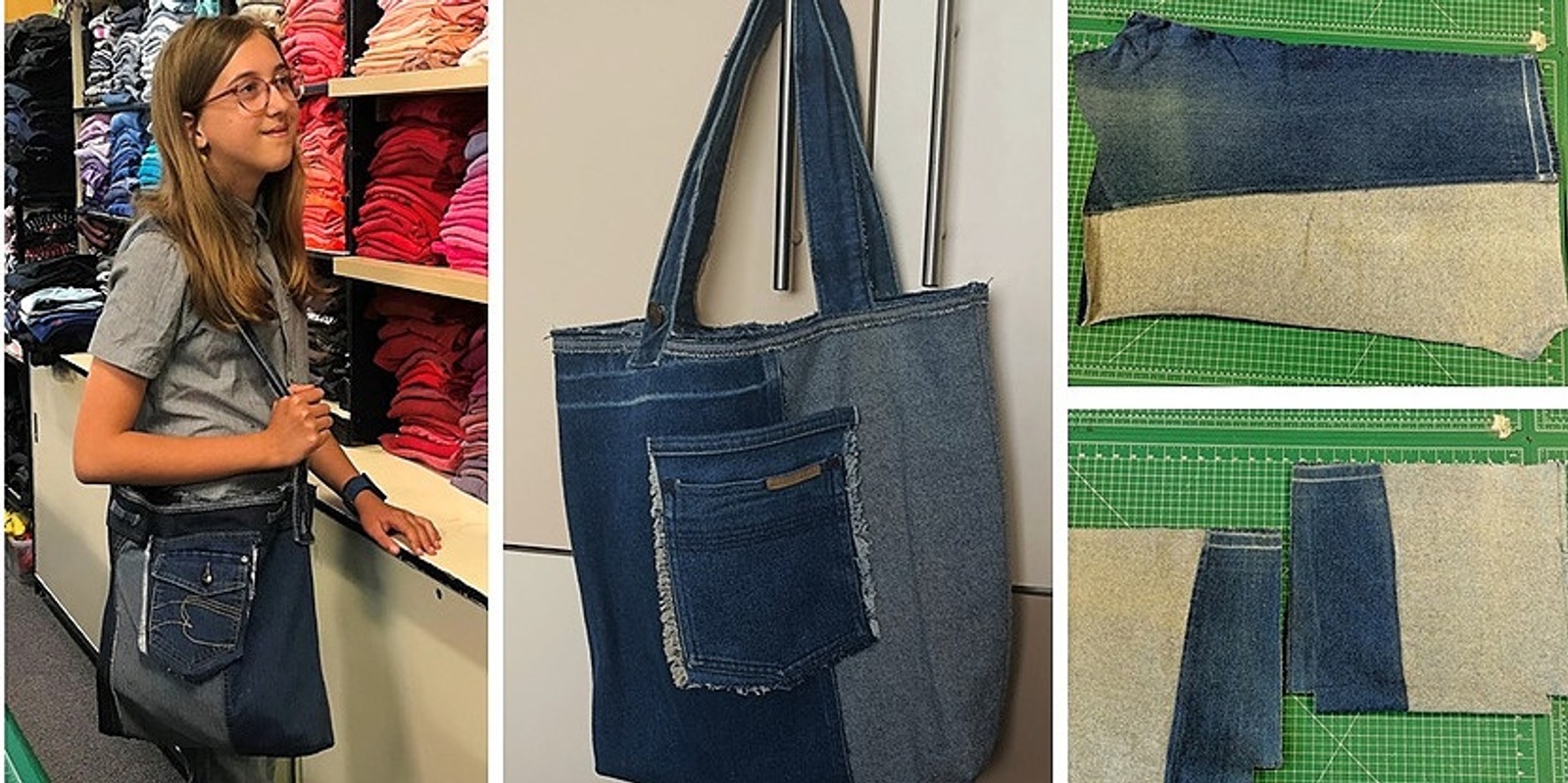 Banner image for Upcycled Jeans Tote Bag workshop (Upcycle Newcastle)