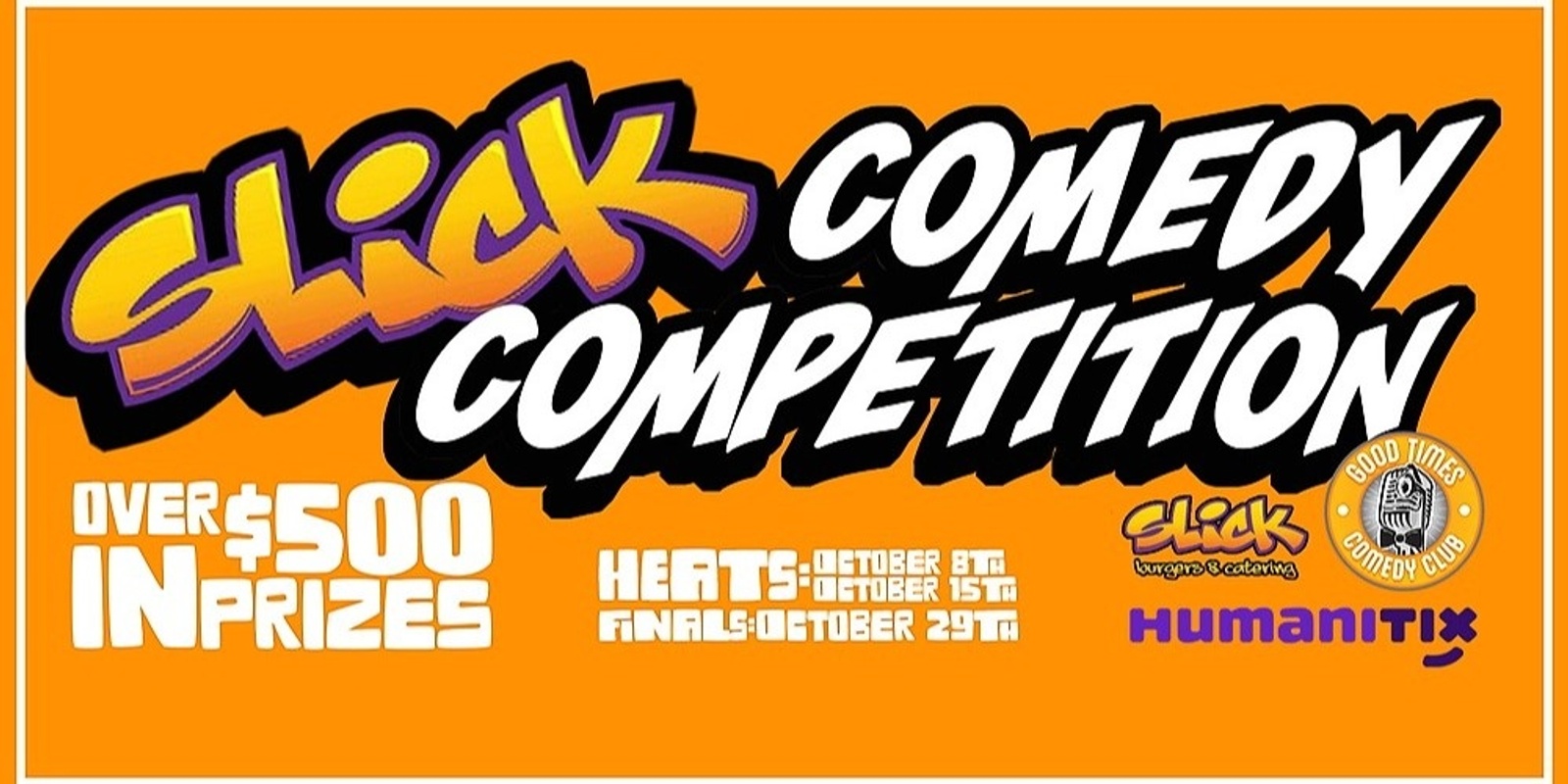 Banner image for Slick Comedy Competition - Heats