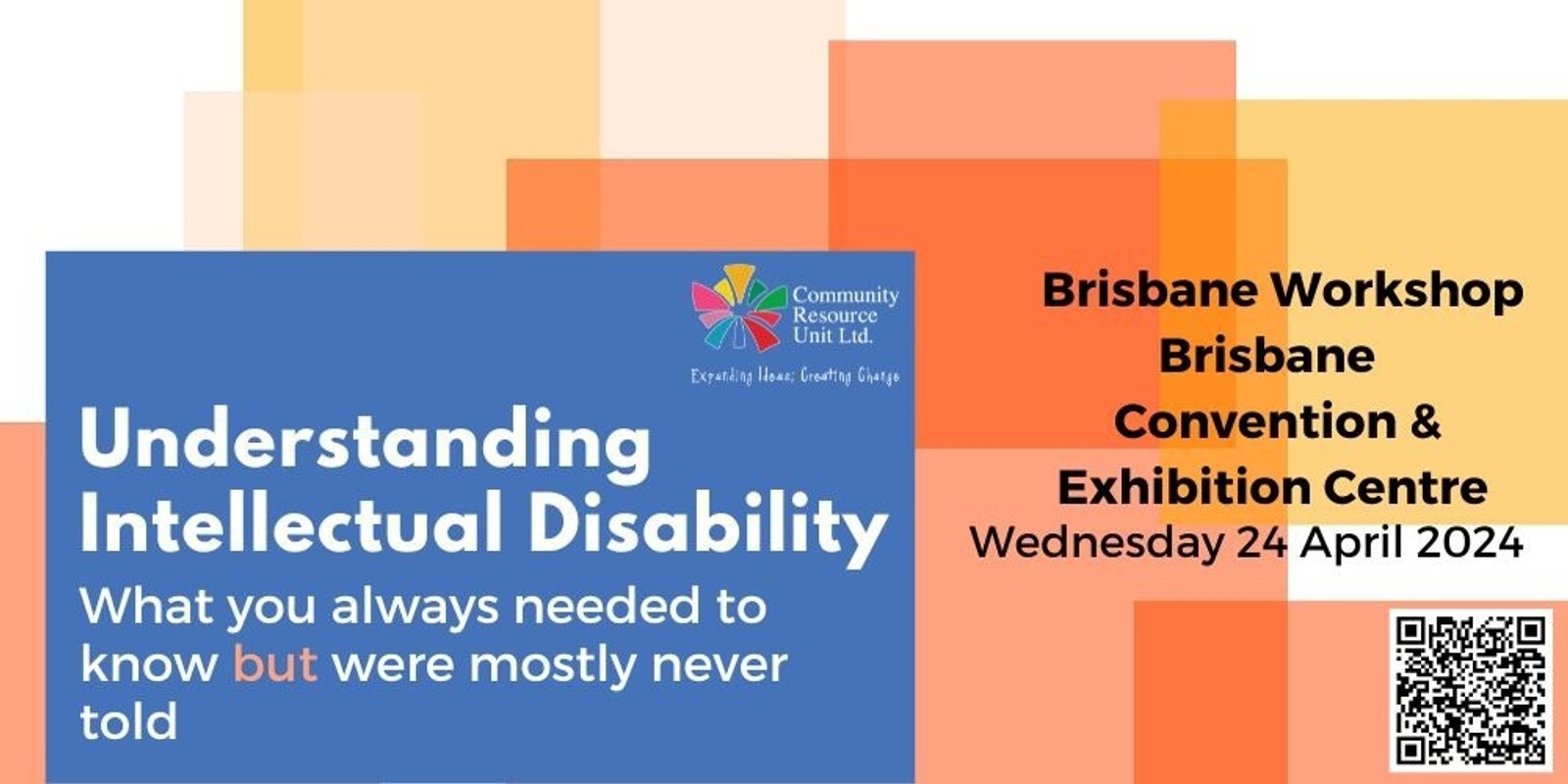 Banner image for Understanding Intellectual Disability - Brisbane April 2024