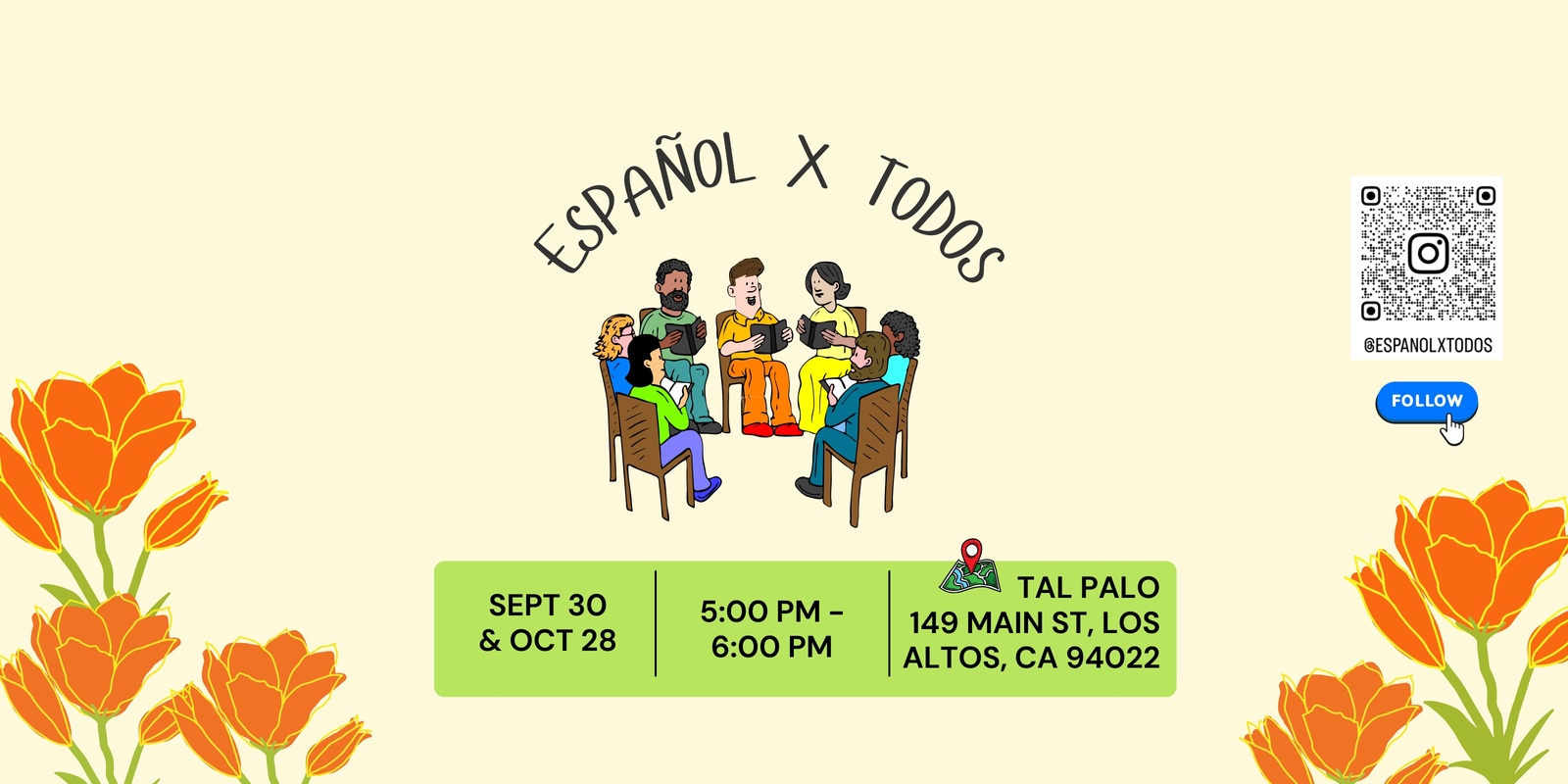 Banner image for Español para Todos - Spanish Conversation Group for all Levels 