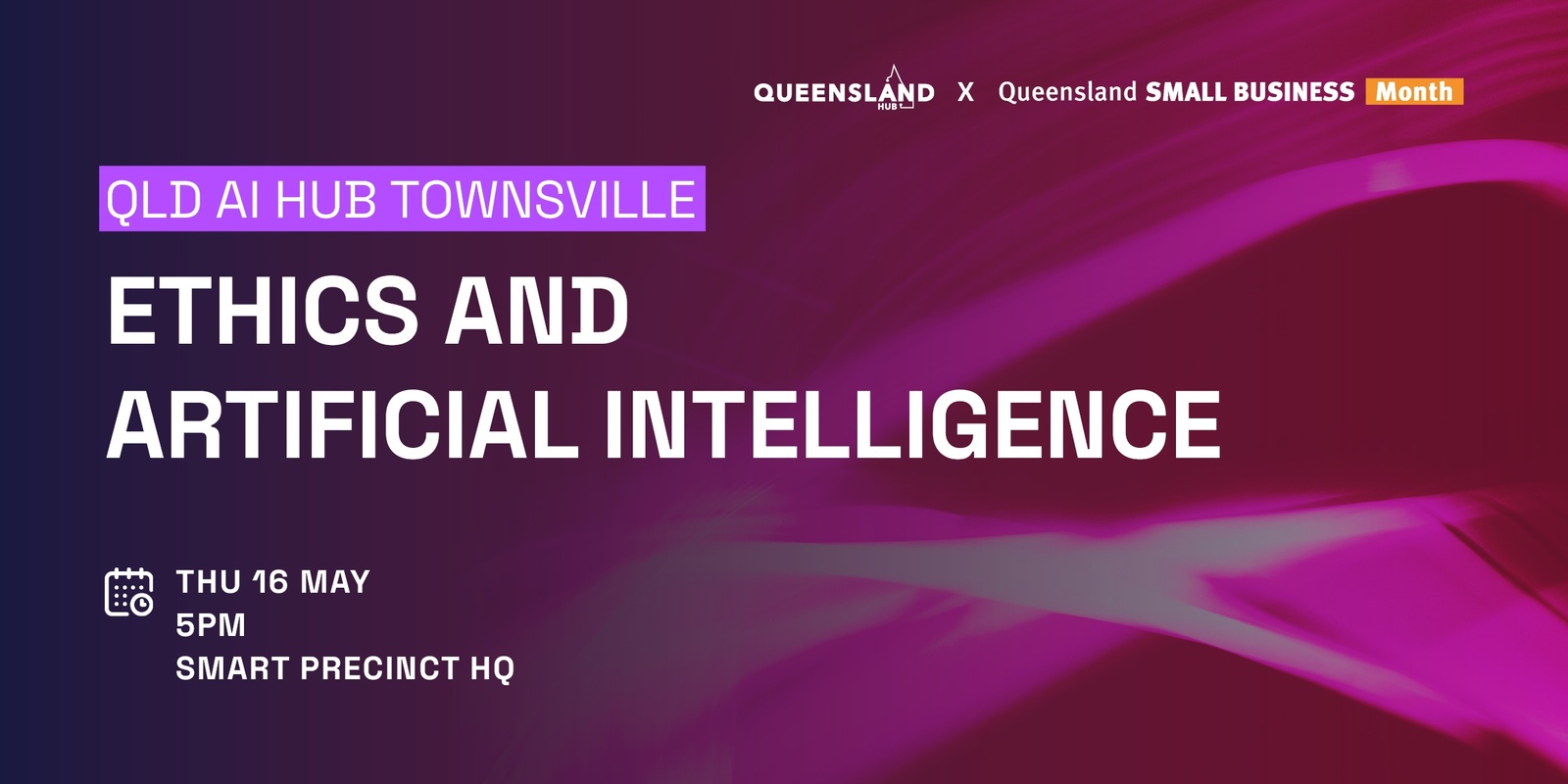 Banner image for QLD AI Hub Townsville: Ethics and Artificial Intelligence