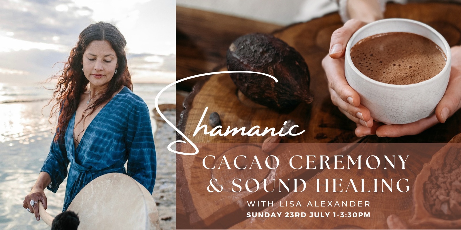 Banner image for Shamanic Cacao Ceremony & Sound Healing